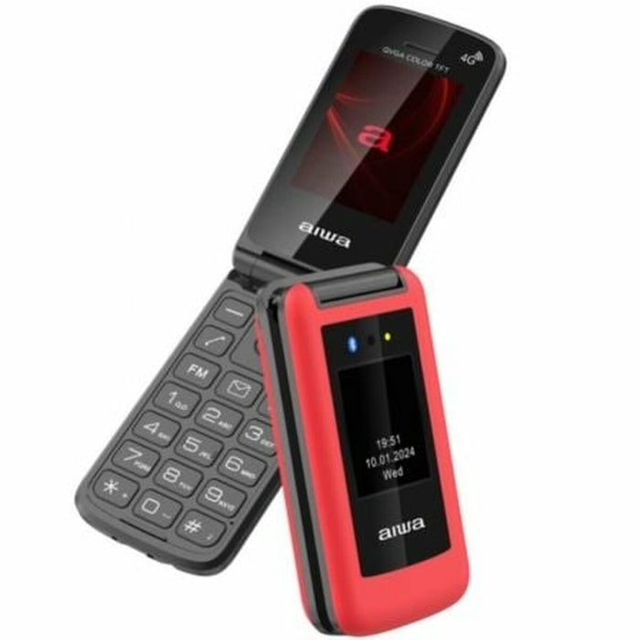 Téléphone portable pour personnes âgées Aiwa FP-30-4G/RD