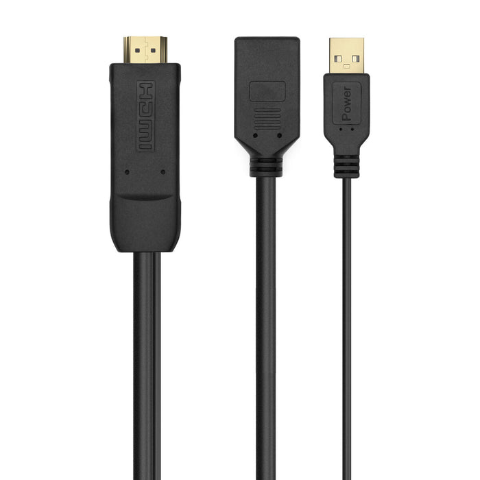 Adapter HDMI na DisplayPort Aisens A122-0642 Czarny 10 cm