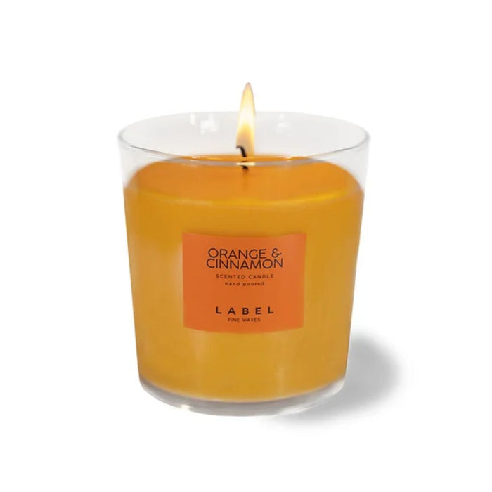 Bougie Parfumée Label Orange Canelle 220 g