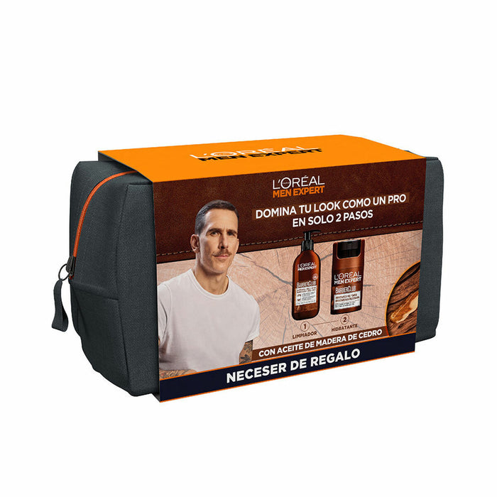 Restorative Hair Mask L'Oreal Make Up Men Expert Barber Club 2 Pieces