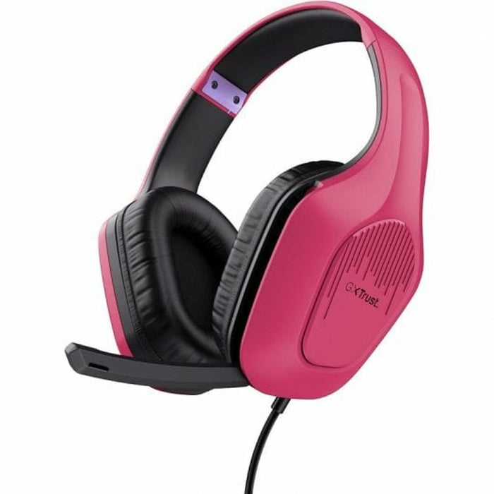 Casques avec Microphone Trust 24992 Noir Rose