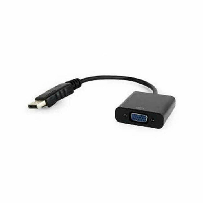 Adaptateur DisplayPort vers VGA GEMBIRD A-DPM-VGAF-02 Noir 15 cm