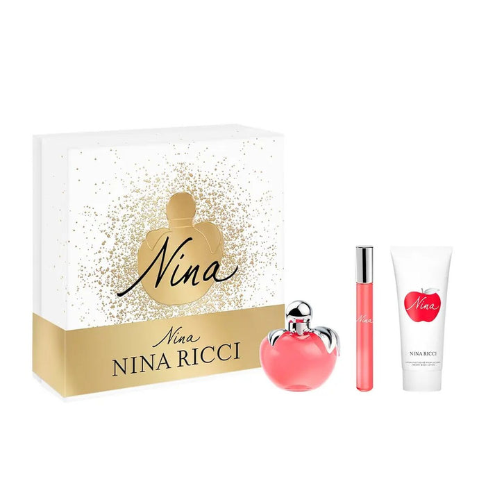 Set de Parfum Femme Nina Ricci Nina 3 Pièces