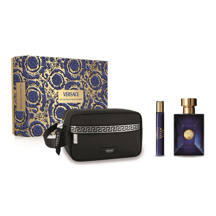 Set de Parfum Homme Versace Dylan Blue 3 Pièces