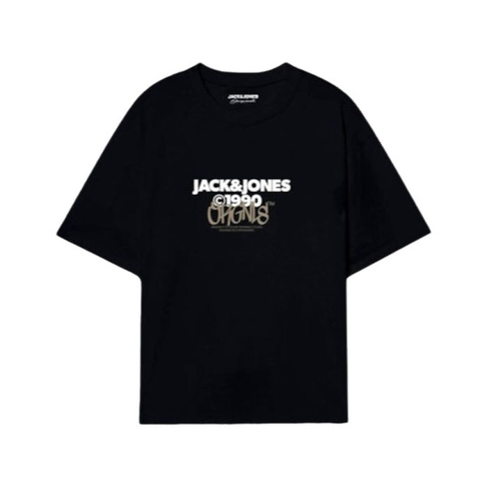 Men’s Short Sleeve T-Shirt Jack & Jones JORBUSHWICK TEE SS CREW NECK FST 12263939 Black