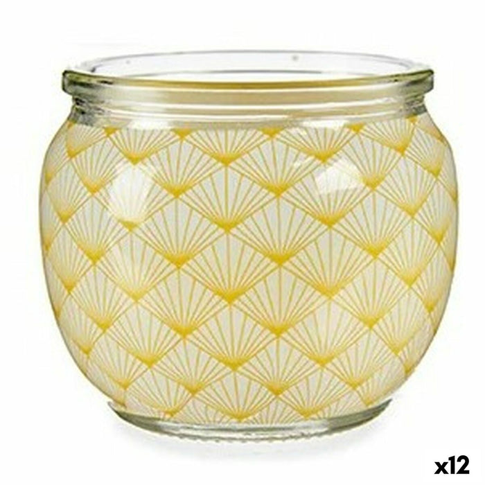 Scented Candle Citric 7,5 x 6,3 x 7,5 cm (12 Units)