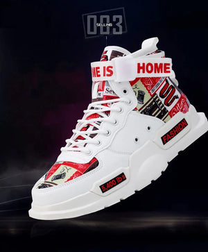 QZHSMY Men Shoes High Quality Sneakers Platform Breathable Lightweight Red Basket Homme Mandarin Duck Luxury Brand Summer 2022