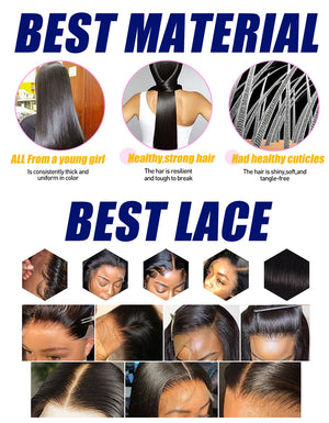 Bob Wig Lace Front Human Hair Wigs Straight Lace Front Wigs Human Hair 13x4 Hd Lace Wig Human Hair Ready To Wear Human Hair Wigs