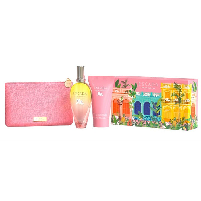 Set de Parfum Femme Escada Brisa Cubana EDT 3 Pièces