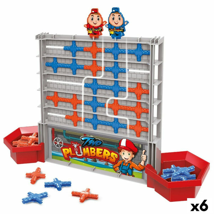 Board game Colorbaby Plumber (6 Units)