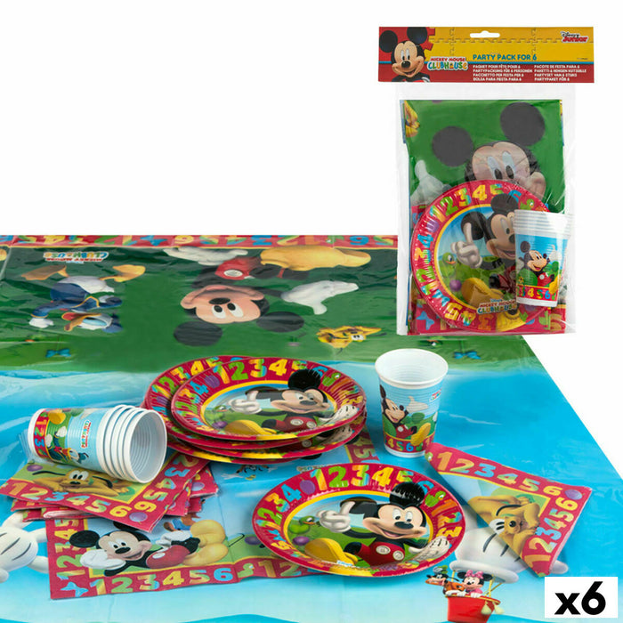 zestaw do organizacji party Mickey Mouse (6 Sztuk)