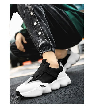 Men's Sneakers 2023 Summer New Men Fashion Designer Breathable Footwear Vulcanized Shoes Running Outdoor Non-slip Running Shoes