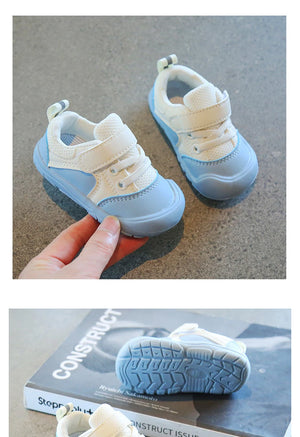 2022 Mesh Children Sneakers Soft Lightweight Baby Boys Girls Sport Shoes Breathable Non Slip Toddler Kids Infant Casual Shoes