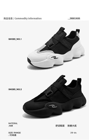 Men's Sneakers 2023 Summer New Men Fashion Designer Breathable Footwear Vulcanized Shoes Running Outdoor Non-slip Running Shoes