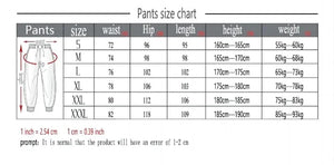 Men's clothing brand autumn and winter new sports pants jogging fitness running pants Harajuku street fashion casual pants