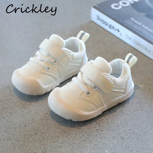 2022 Mesh Children Sneakers Soft Lightweight Baby Boys Girls Sport Shoes Breathable Non Slip Toddler Kids Infant Casual Shoes