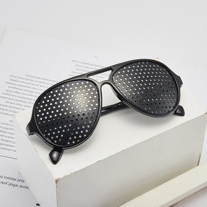 Sunglasses Pinhole Decoration Fashion Retro